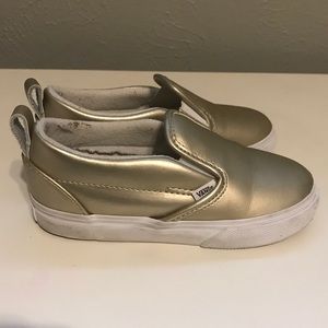 Gold toddler vans